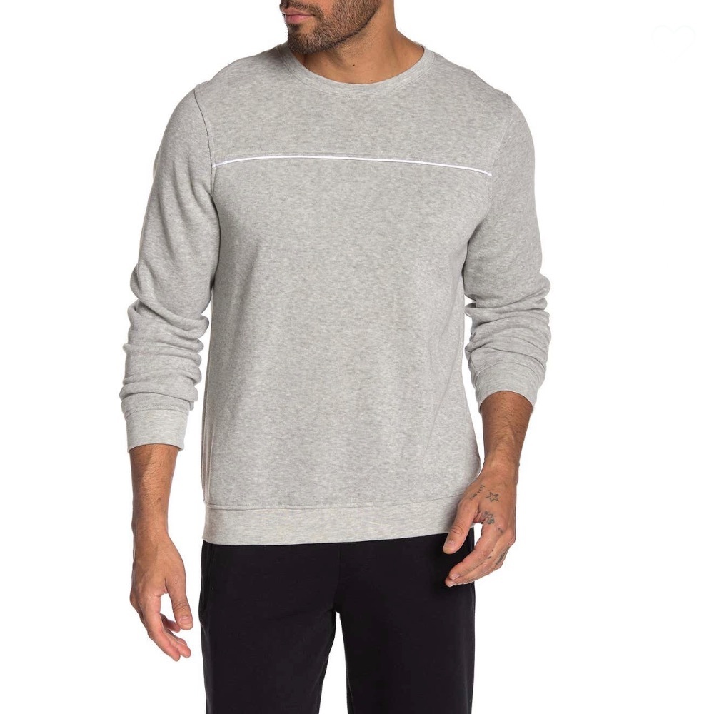 Public Opinion Gray Crew Neck Sweatshirt Size Small